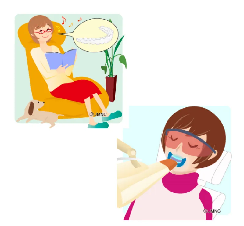 デュアルホワイトニング