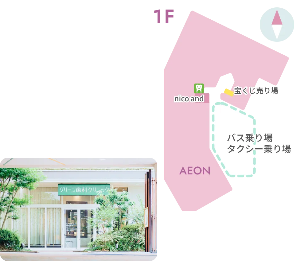 イオン敷地内地図